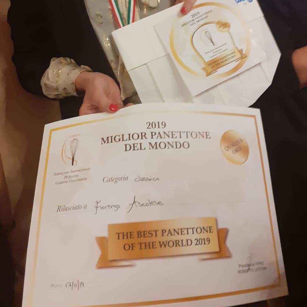 “Miglior panettone del mondo 2019”, l’artigianale Ascolese conquista la medaglia d’oro
