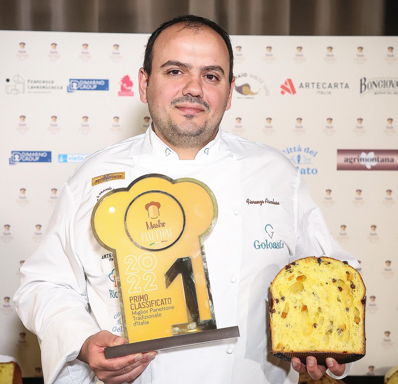 Fiorenzo Ascolese vince il titolo di Miglior Panettone Artigianale Tradizionale d'Italia